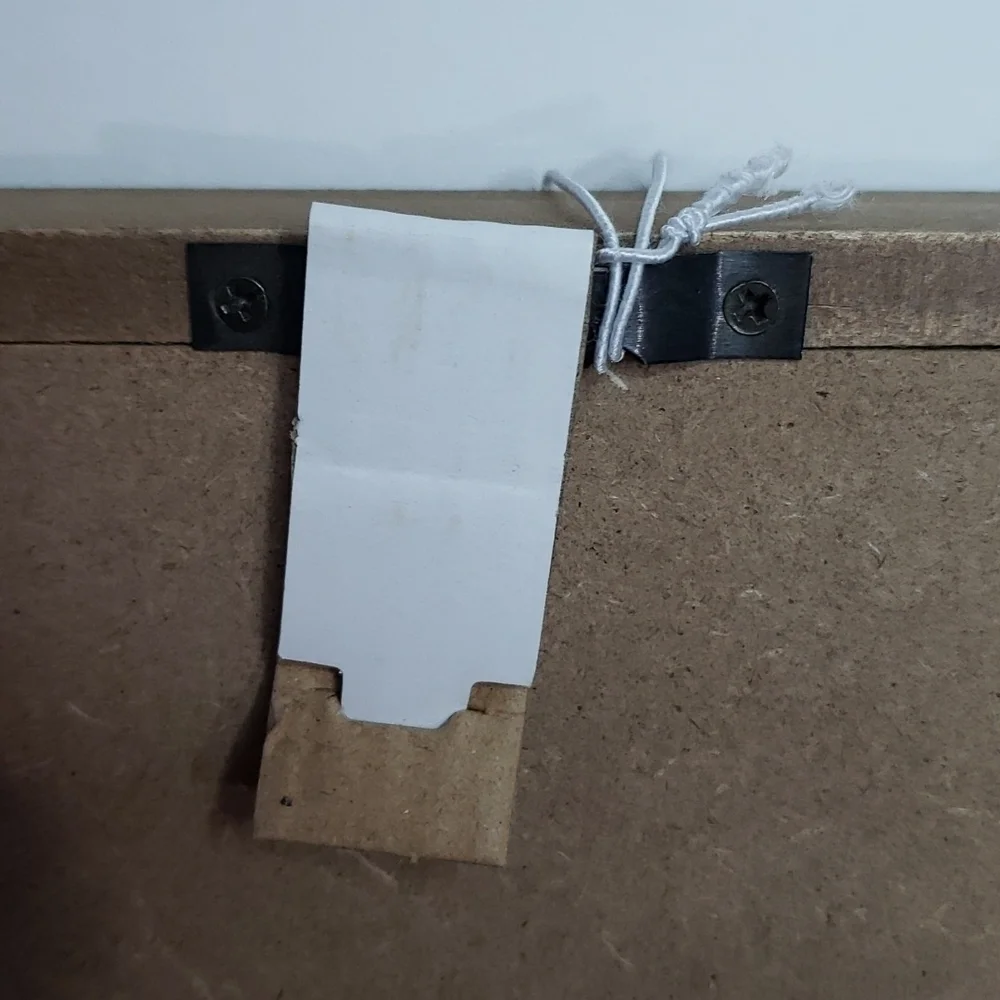 NEW- Buffalo Plaid Holiday Sign 13" Square - Picture 4 of 5